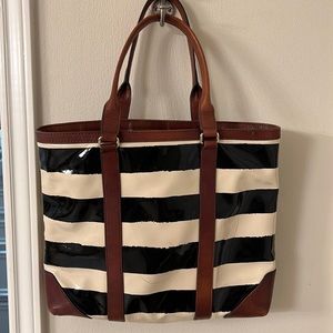 Vintage Leather Kate Spade Tote